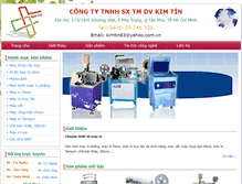 Tablet Screenshot of mayinkimtin.com